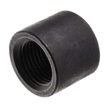 Usa Industrials Half Coupling 1" Pipe, FNPT x Butt Weld, Black-Coated Steel ZUSA-PF-6570